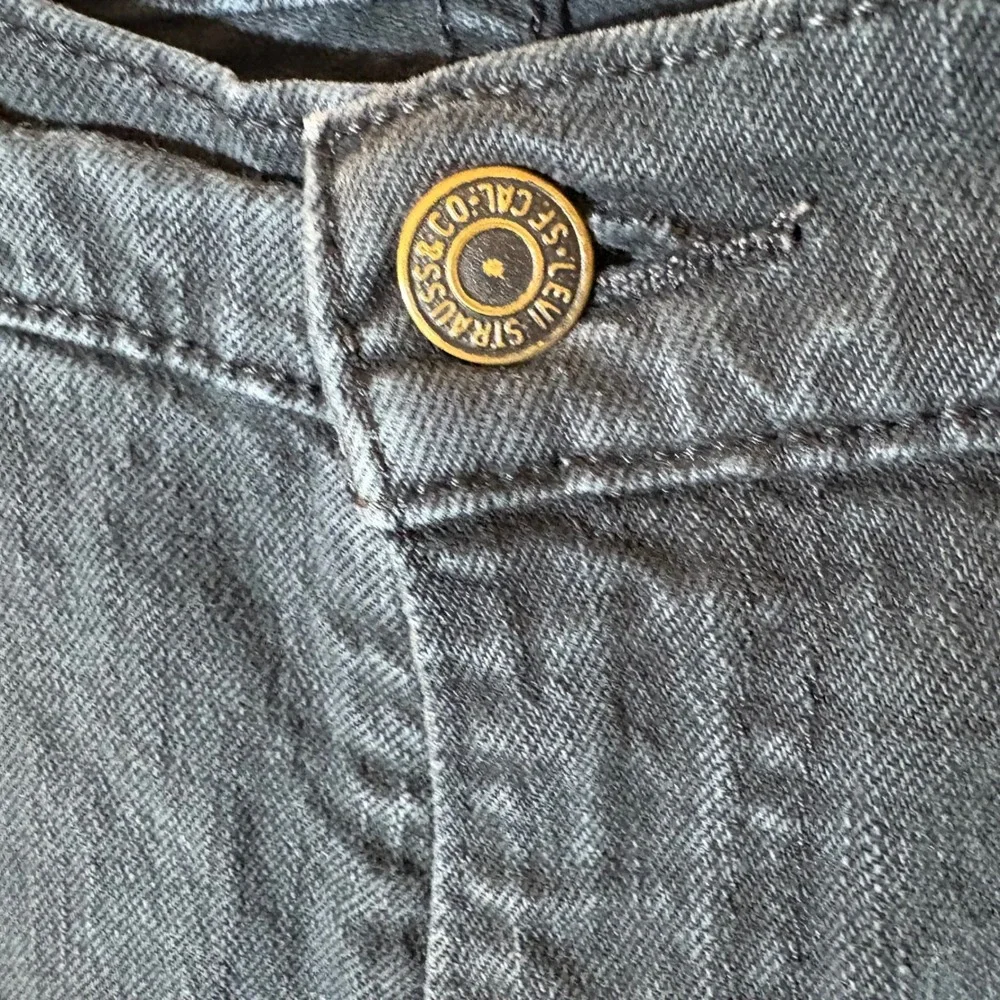 Levi Strauss 511 Regular‎ Fit Black Denim Jeans Men's Size 32x30